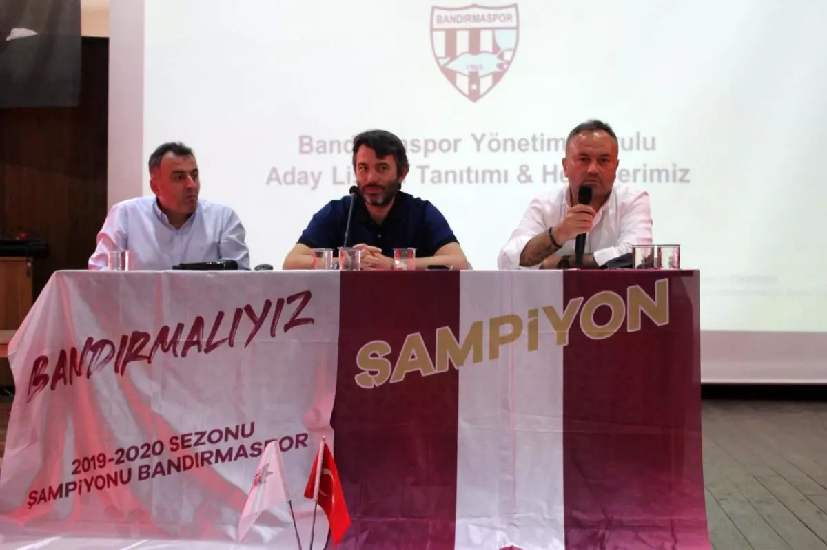 Bandırmaspor yeni yönetimini tanıttı