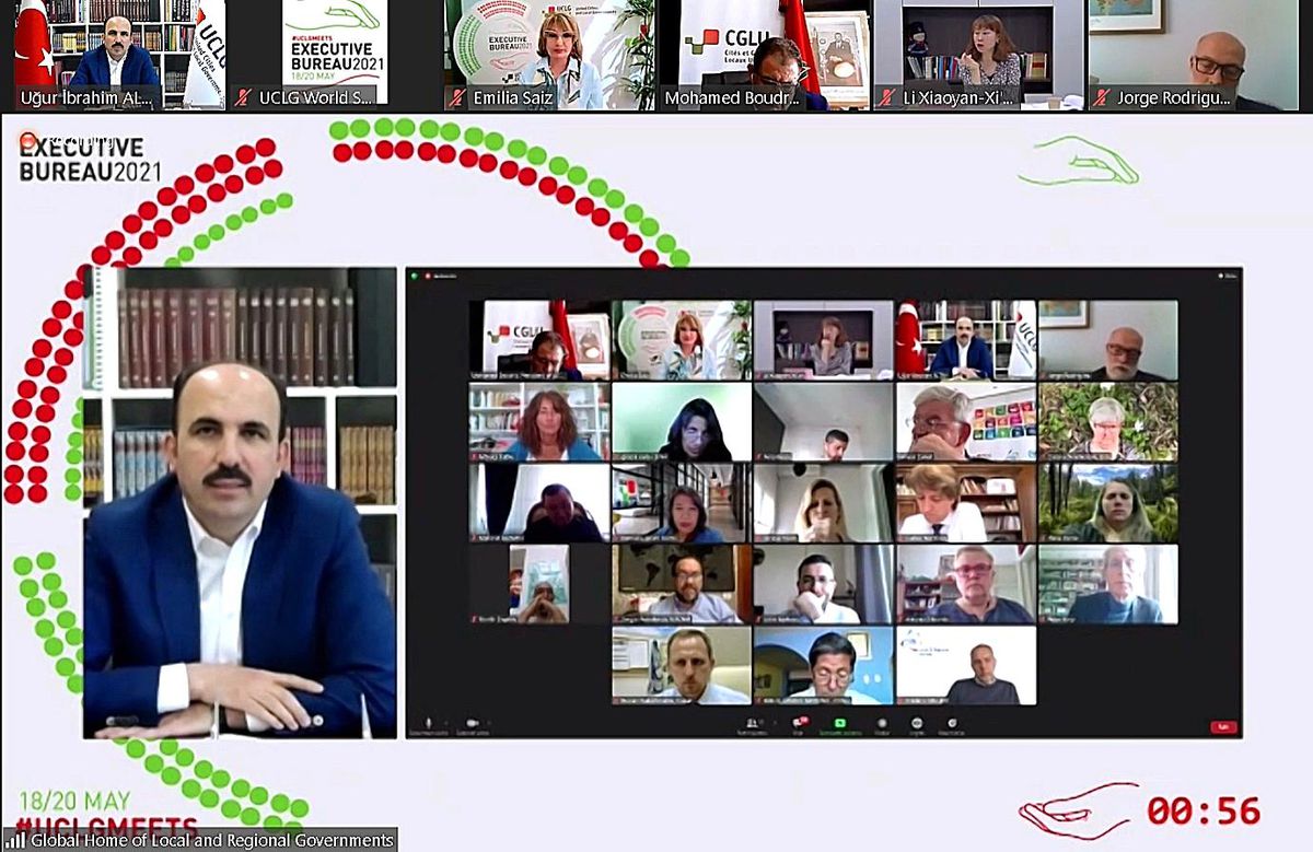 Başkan Altay: "UCLG İsrail zulmüne karşı gereken duruşu sergilemeli"