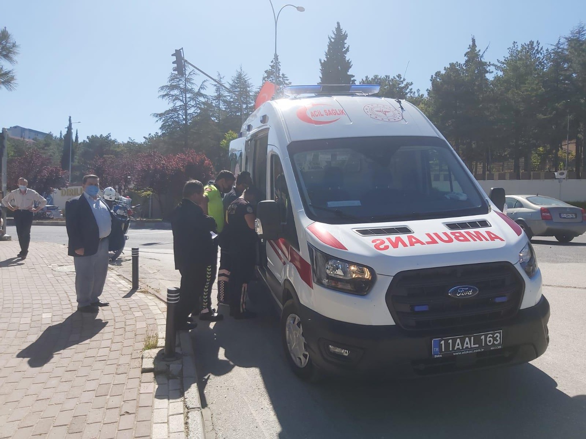 Bilecik\'te trafik kazası; 1 kişi yaralandı