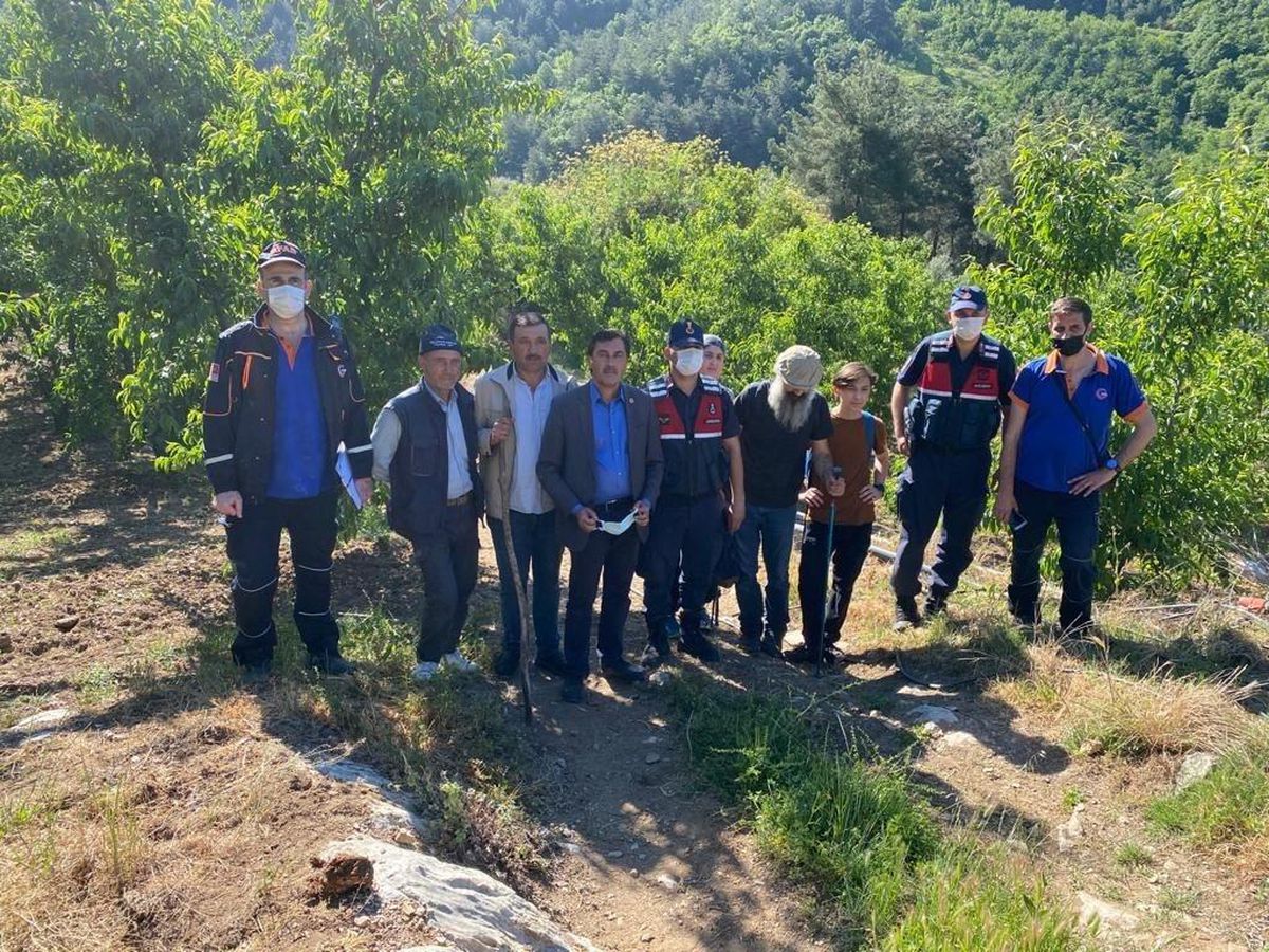 Bursa\'da kanyonda kaybolan 2\'si çocuk 3 kişi 20 saat sonra bulundu