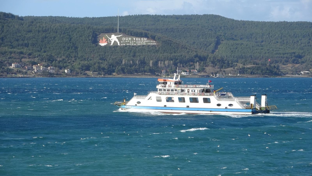 Çanakkale\'de ada seferlerine fırtına engeli