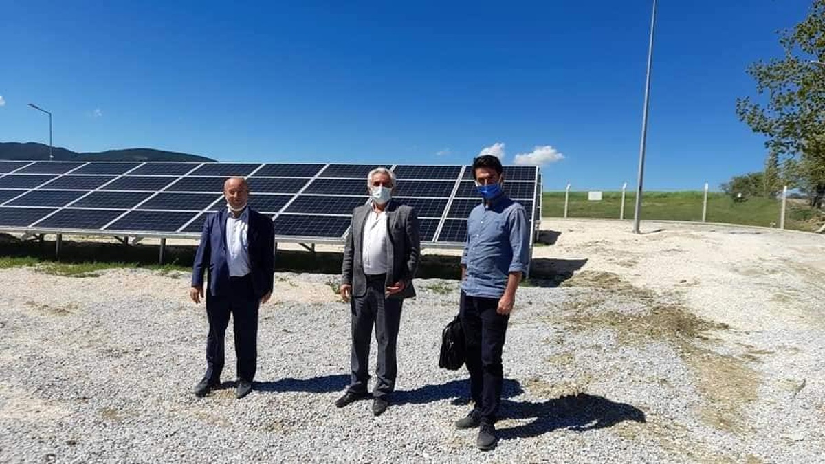 Dumlupınar\'da "GES\' projesi geçici kabulü yapıldı