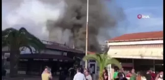 İlçe duman altında kaldı, vatandaşlar büyük panik yaşadı