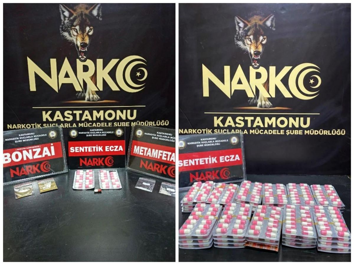 Son dakika haber | Kastamonu\'da uyuşturucu operasyonu