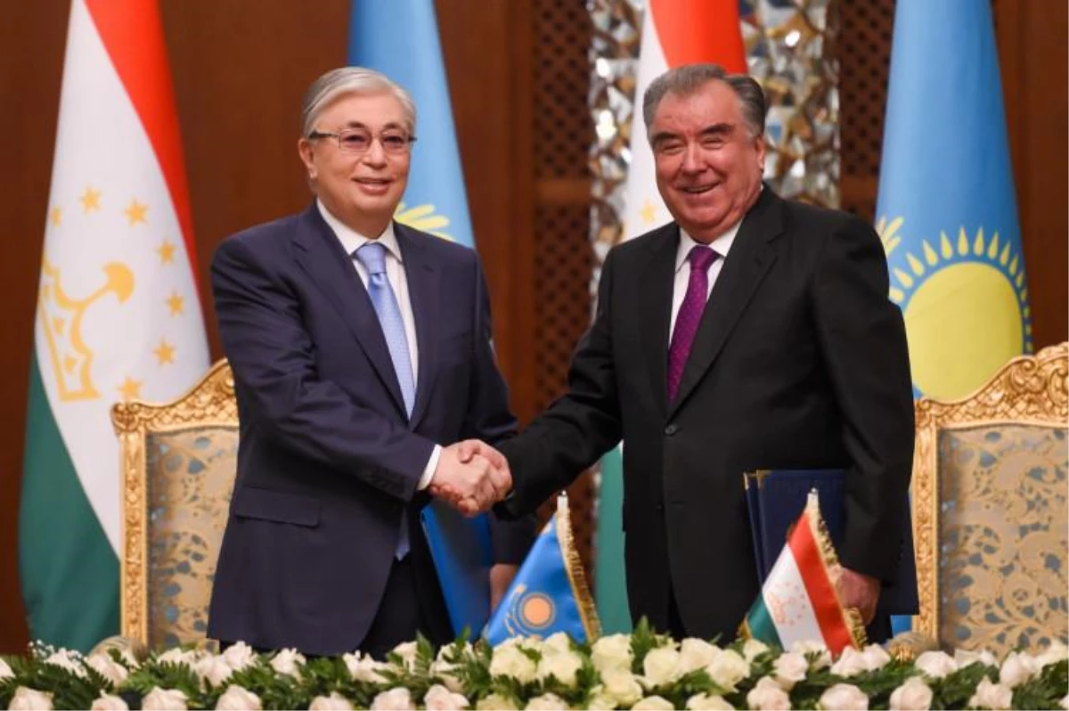 Kazakistan ve Tacikistan, Orta Asya\'da sürdürülebilir kalkınma için stratejik ilişkileri geliştirecek