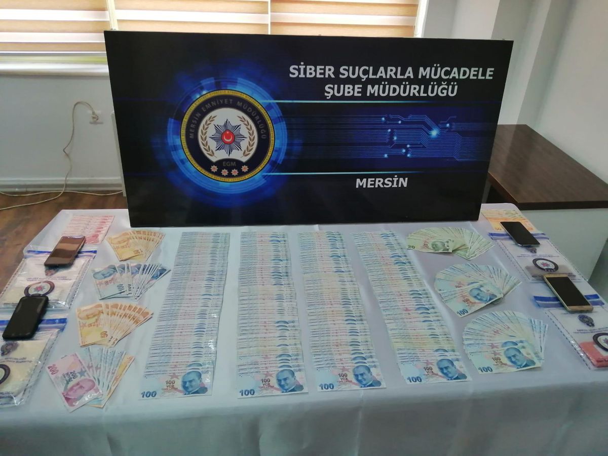 Mersin\'de "kripto para yatırımı" ve "garantili bahis kuponu" vaadiyle dolandırıcılığa 3 tutuklama