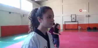 Milli sporcu Sena Çelik'in hedefi Avrupa ve Dünya şampiyonluğu