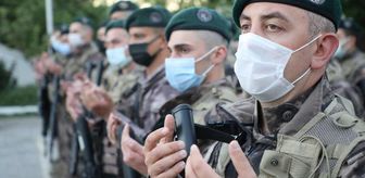 Son dakika haberi | Özel harekat polisleri dualarla Suriye'ye uğurlandı