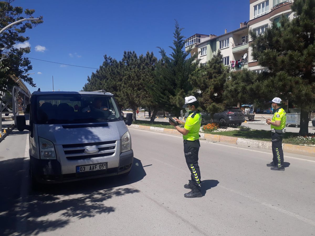 Sandıklı\'da trafik denetimi yapıldı
