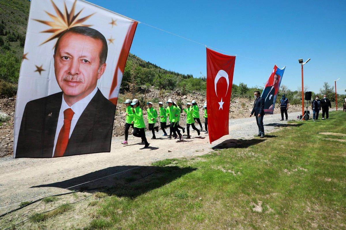 Talas\'ta 19 Mayıs coşkusu