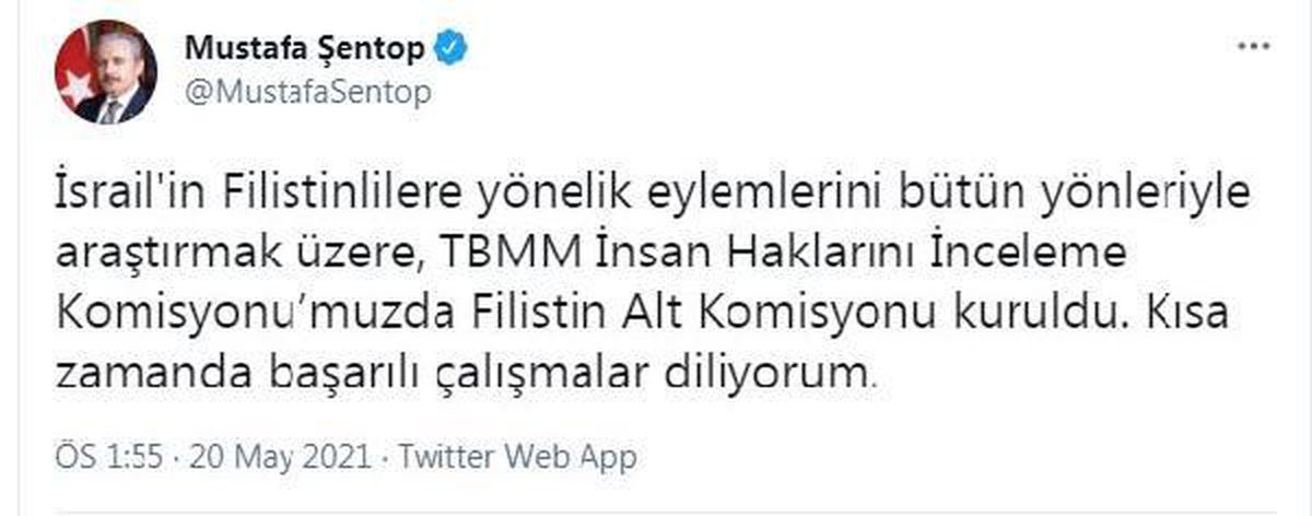 TBMM, İsrail\'in Filistin\'e yönelik saldırılarını araştıracak (2)