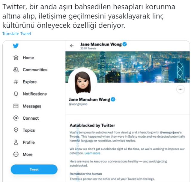 Twitter'ın yeni özelliği sosyal medyaya sızdı! Saldırıya uğrayan hesaplar korumaya alınacak