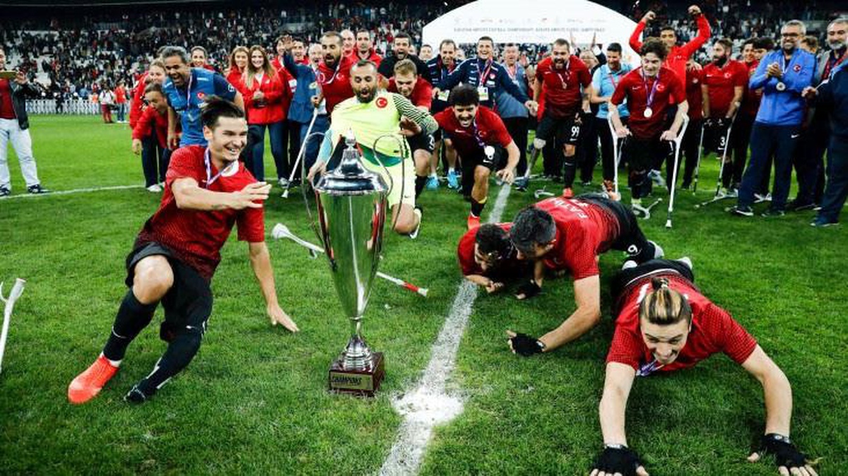 2022\'de düzenlenecek Ampute Futbol Dünya Şampiyonası Türkiye\'de gerçekleşecek