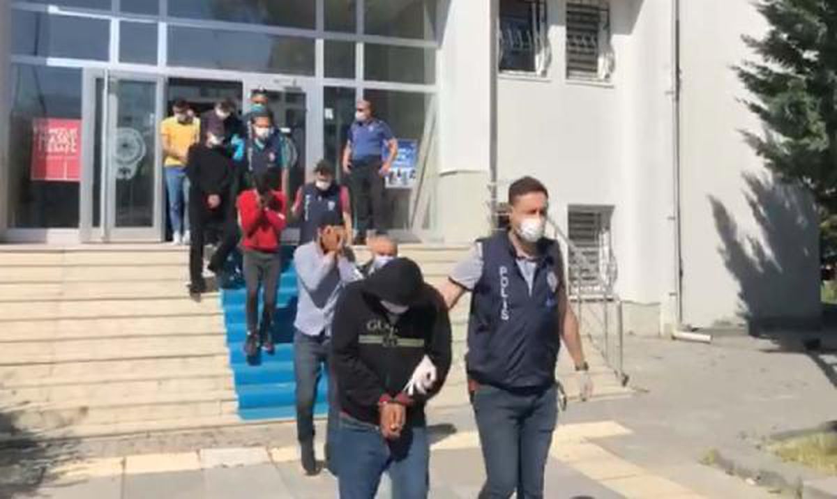 Ankara merkezli 4 ilde uyuşturucu operasyonunda 29 kişi adliyede