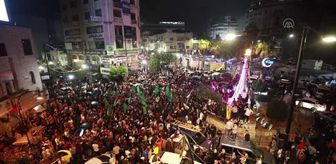 Batı Şeria'daki Filistinlilerin 'ateşkes' sevinci