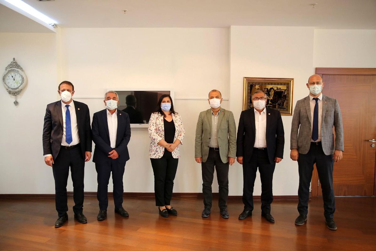 CHP Tekirdağ Milletvekili Aygun, Başkan Çerçioğlu ile görüştü