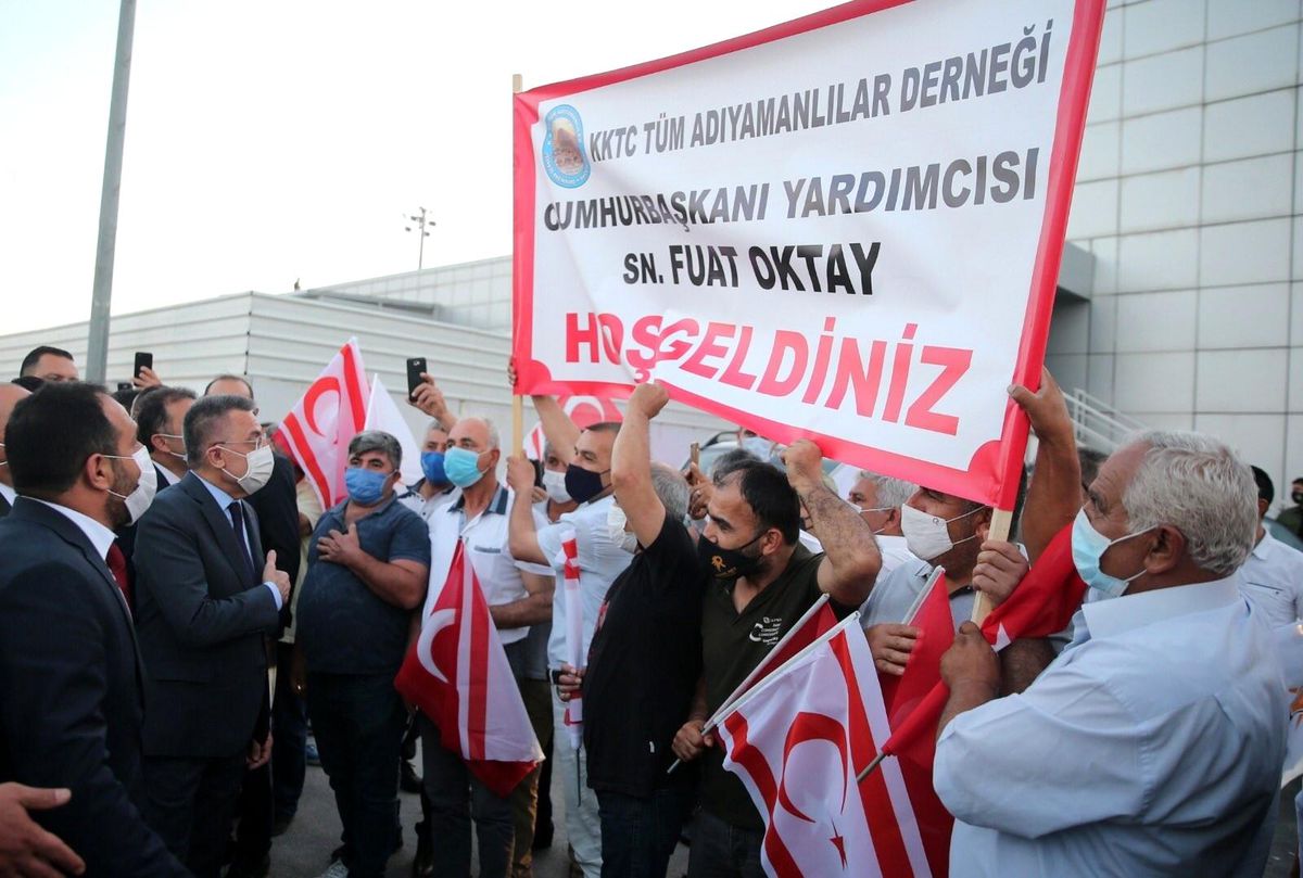 Son dakika haberi | Cumhurbaşkanı Yardımcısı Oktay KKTC\'de