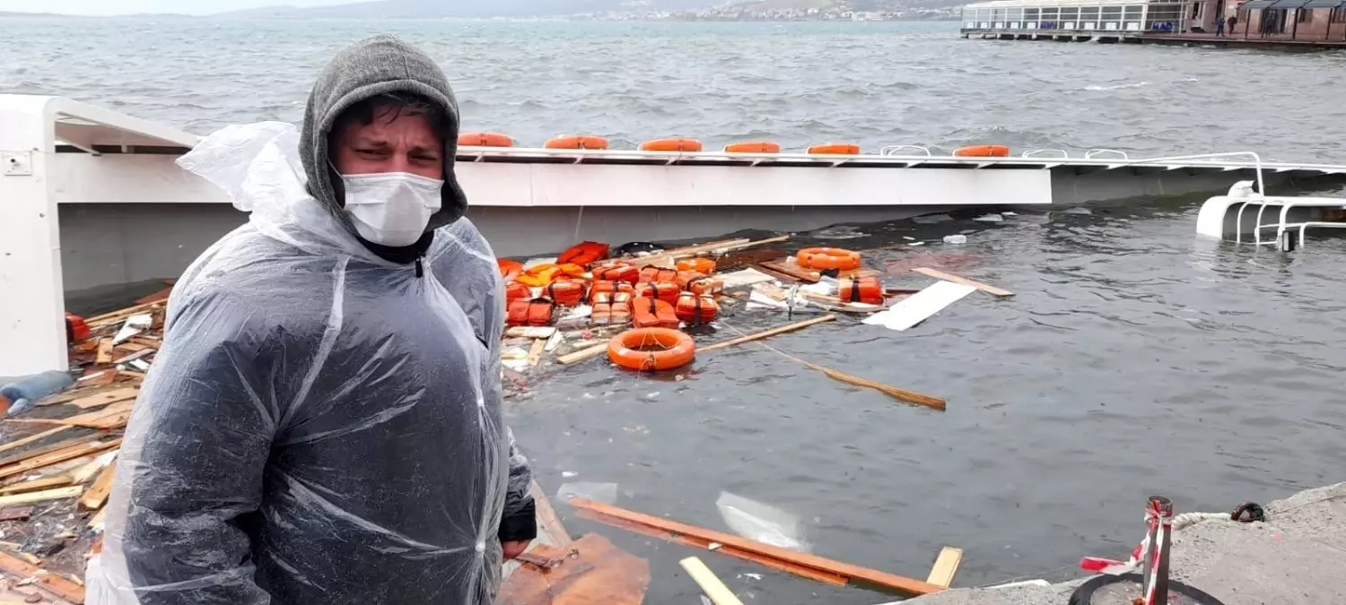 Fırtınada batan tekneden kurtulan genç yaşadıklarını anlattı