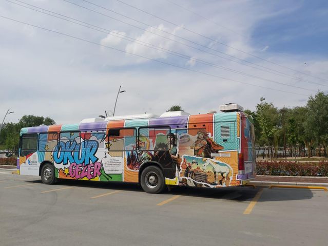 Gezici kütüphane Okur Gezer , İstanbul'da çizgi roman ve karikatür meraklılarına hizmet verecek