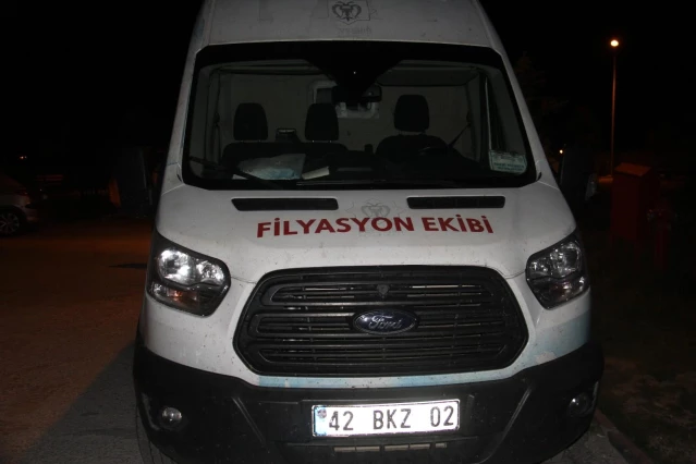 Son dakika: Konya'da saldırıya uğrayan ambulans şoförü yaralandı