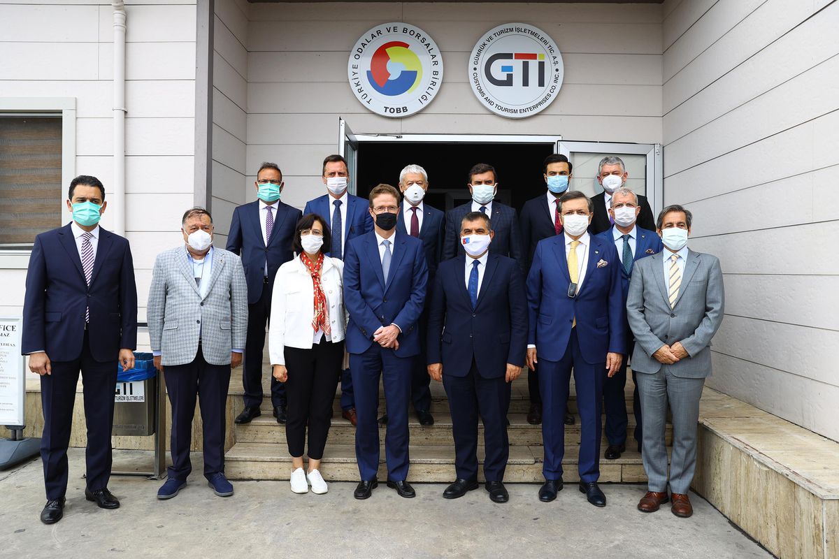 Meyer-Landrut ve Kaymakcı Kapıkule Sınır Kapısı\'nda incelemede bulundu
