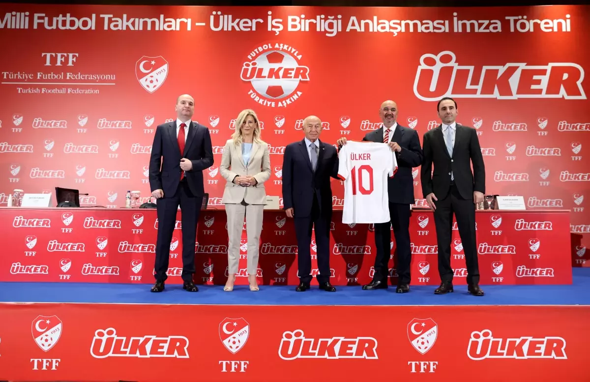 TFF ile Ülker arasında 5 yıllık iş birliği anlaşması imzalandı