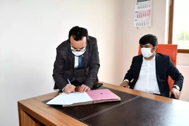 Tufanbeyli Belediyesi ile Tapu Müdürlüğü arasında emlak rayiç bedel sözleşmesi imzalandı