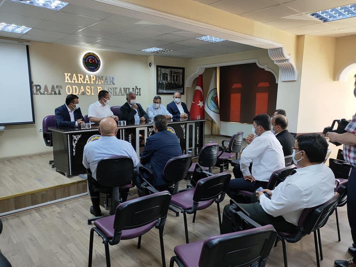 AK Parti ve CHP heyetinden Karapınar\'a "kuraklık" ziyareti