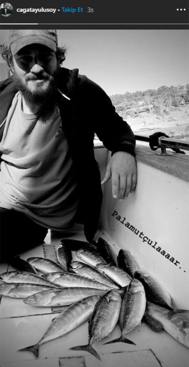 اشترى Çağatay Ulusoy ، الذي يهيمن حبه للأسماك ، قاربًا مقابل 841 ألف ليرة تركية