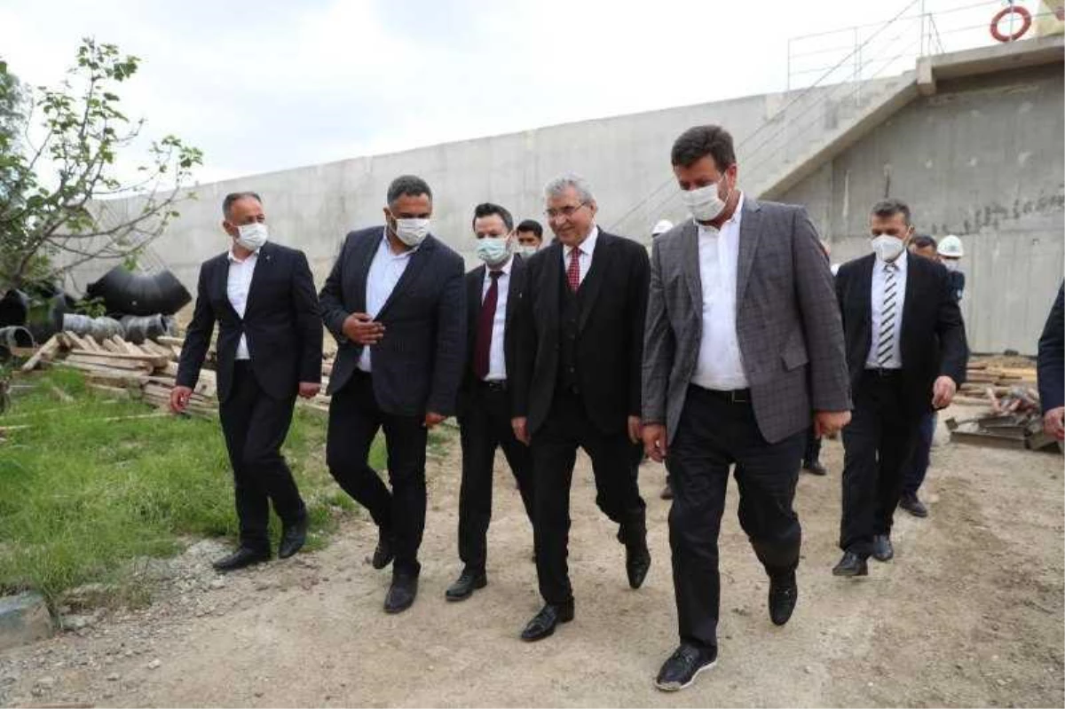 Büyükşehir Belediye Başkanı Yüce, Akyazı Atıksu Arıtma Tesisi\'nde incelemelerde bulundu