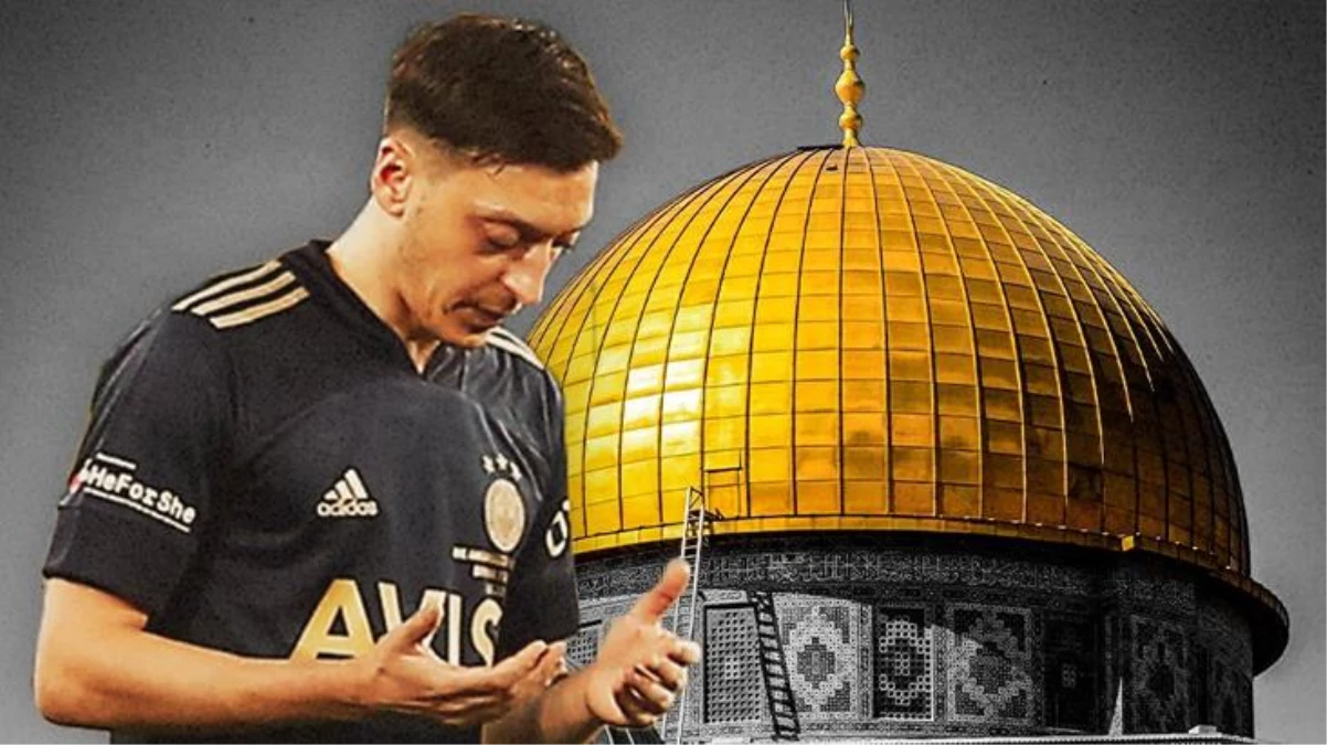 Fenerbahçe\'nin star futbolcusu Mesut Özil\'den Filistinli çocuklara yardım eli