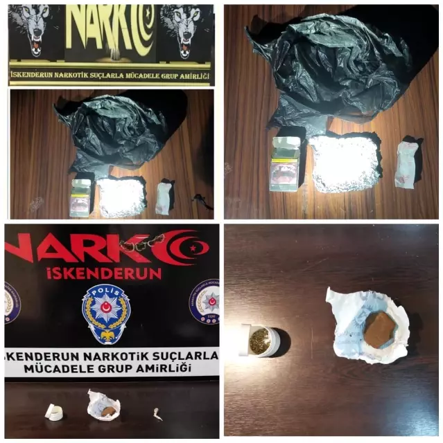 İskenderun'da uyuşturucu operasyonu