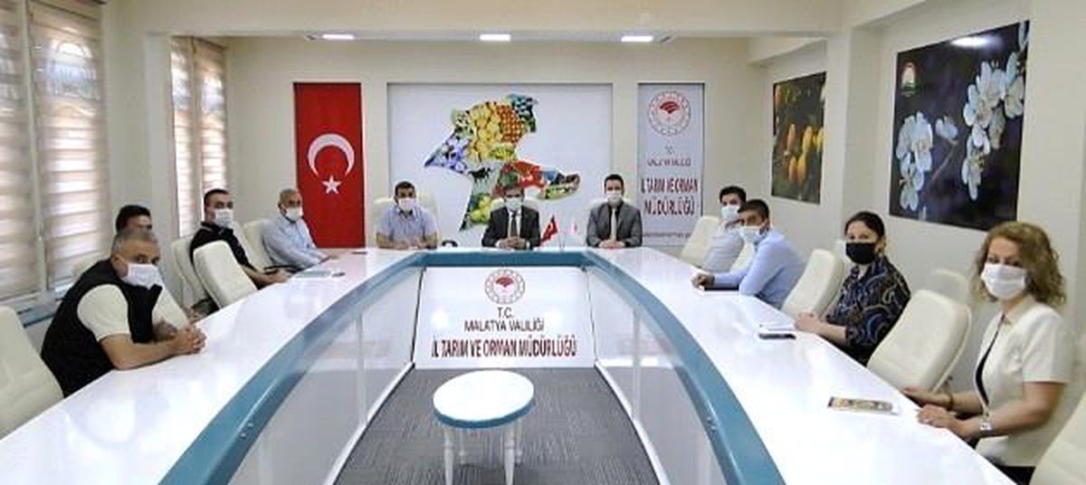 Malatya\'da kayısı rekoltesinin tespiti için toplantı düzenlendi