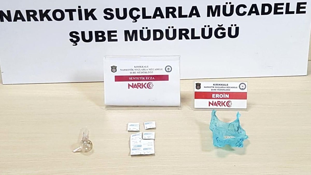 Kırıkkale\'de uyuşturucu operasyonu: 1 tutuklama