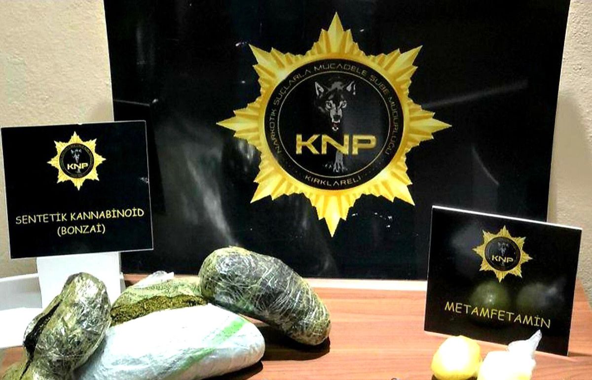 Kırklareli\'nde uyuşturucu operasyonu