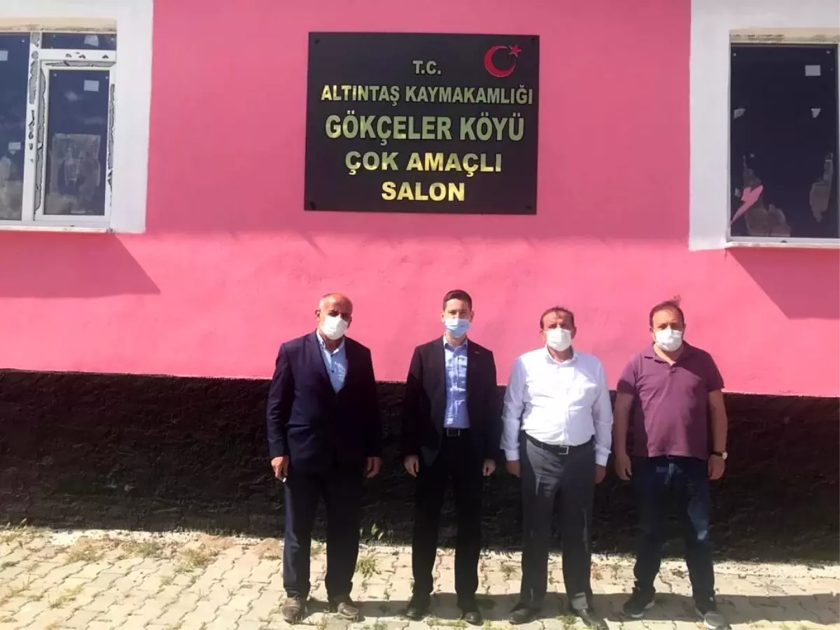 Köyde çok amaçlı salon yenileme çalışmaları