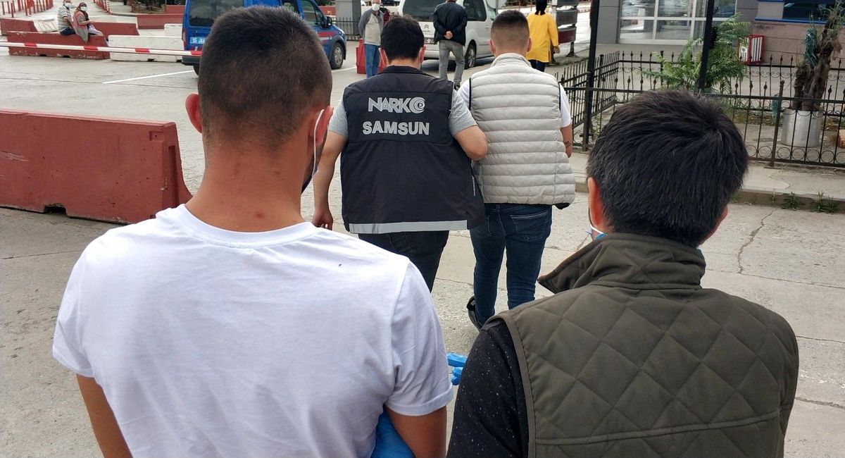 Samsun\'da uyuşturucu ticaretine 3 tutuklama