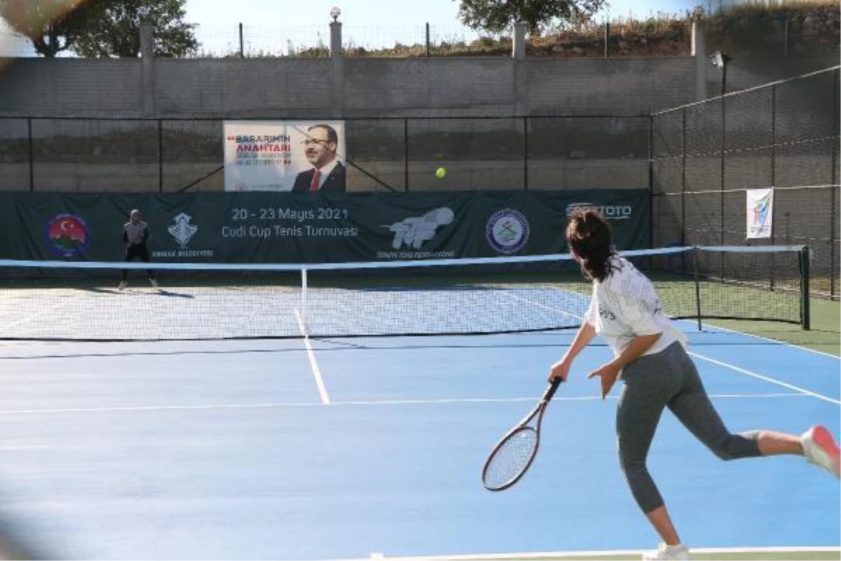SPOR Şırnak\'ta \'Cudi Cup Ulusal Tenis Turnuvası\' devam ediyor