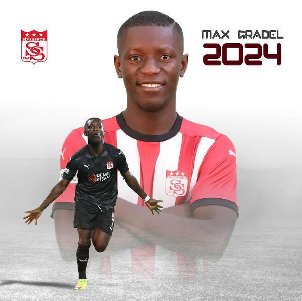 Sivasspor, Max Gradel\'in sözleşmesini 2 yıl uzattı