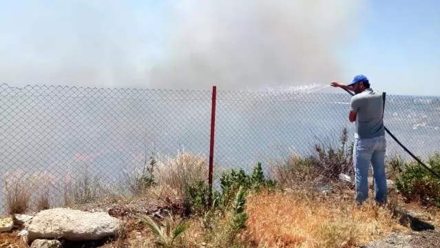 Son dakika haber | Antalya'da makilik alandaki yangın