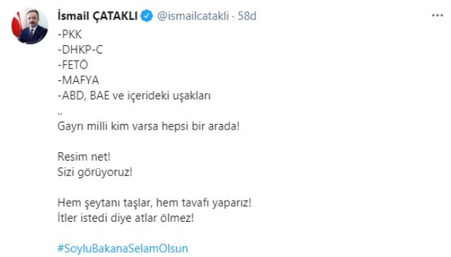İçişleri Bakan Yardımcısı Erdil'den Sedat Peker'in iddialarıyla ilgili kaos uyarısı! Dikkat çeken sözler