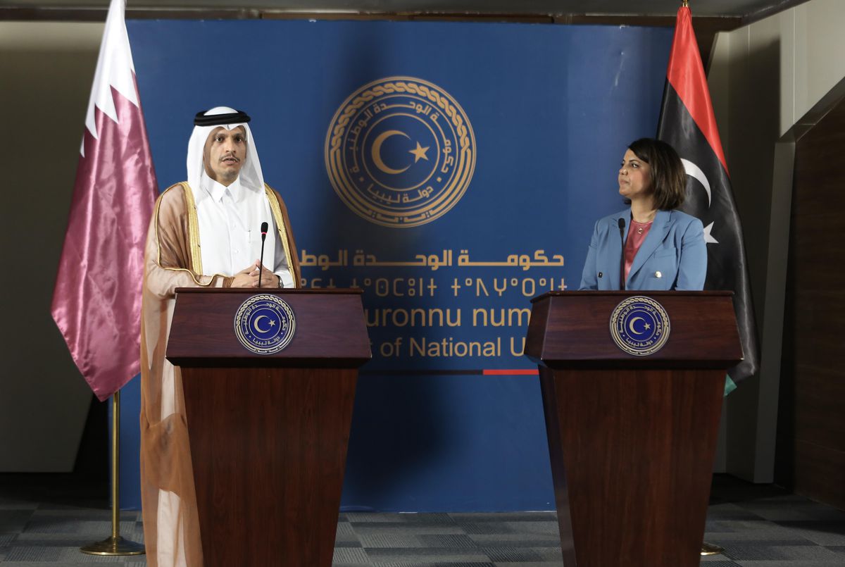 Katar, Libya\'daki Trablus Büyükelçiliğini yeniden açacak
