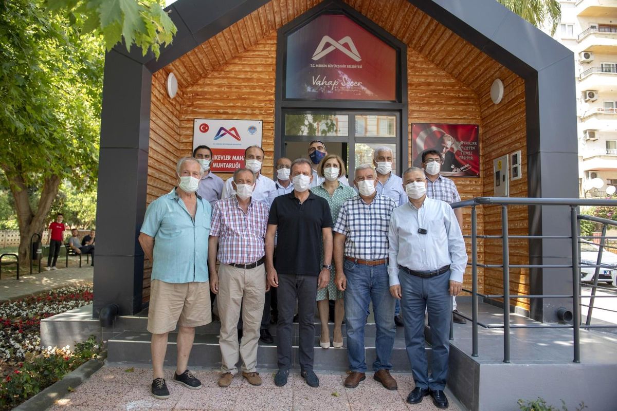 Mersin\'de muhtarlık binaları yenileniyor