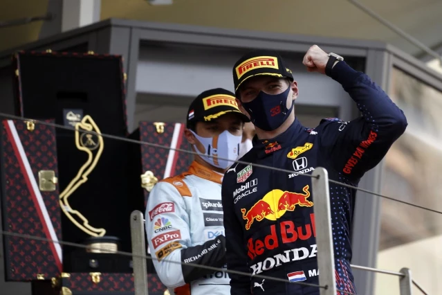 Monako'da zafer Max Verstappen'in