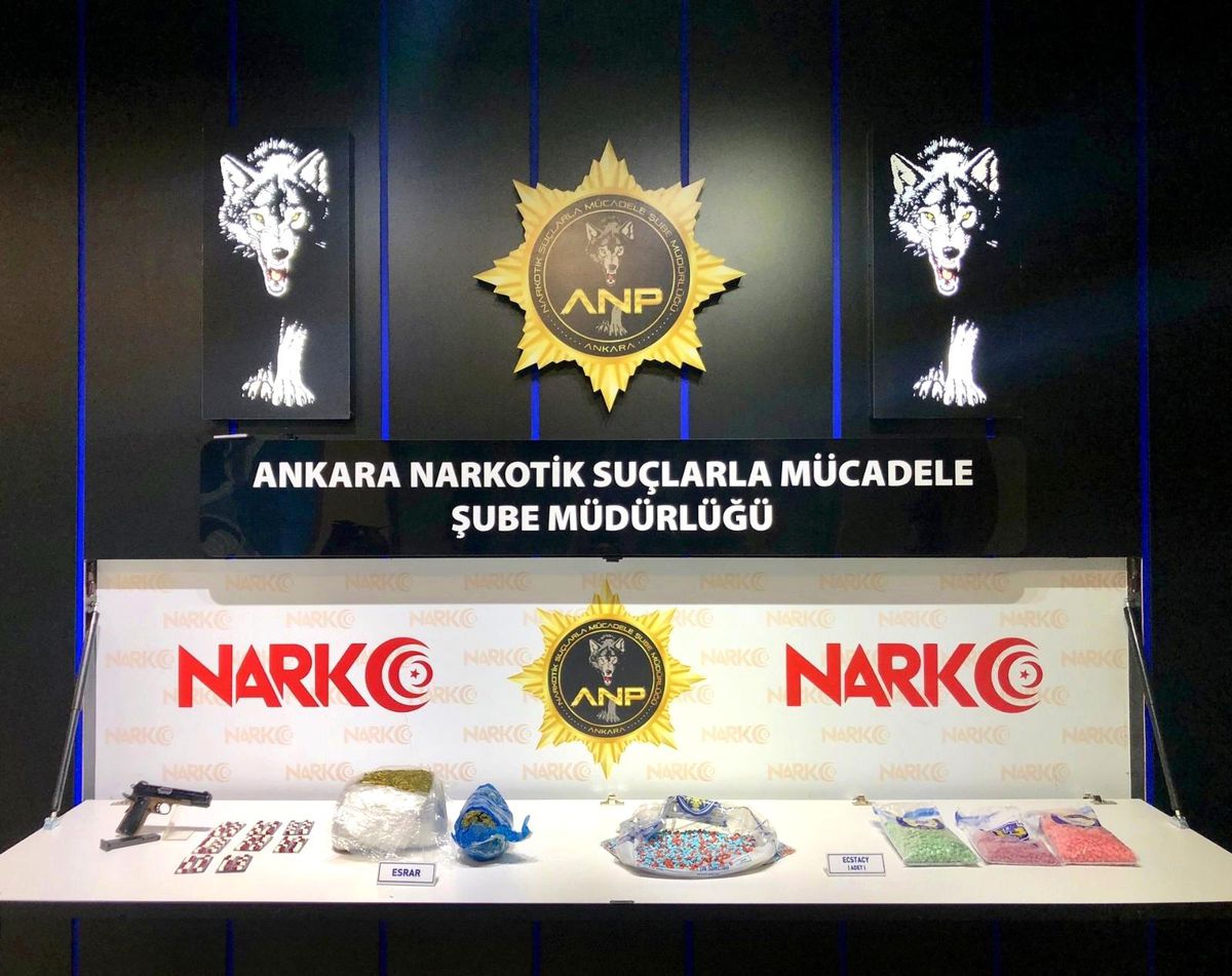 Ankara\'da narkotik suçundan bir haftada 41 kişi tutuklandı