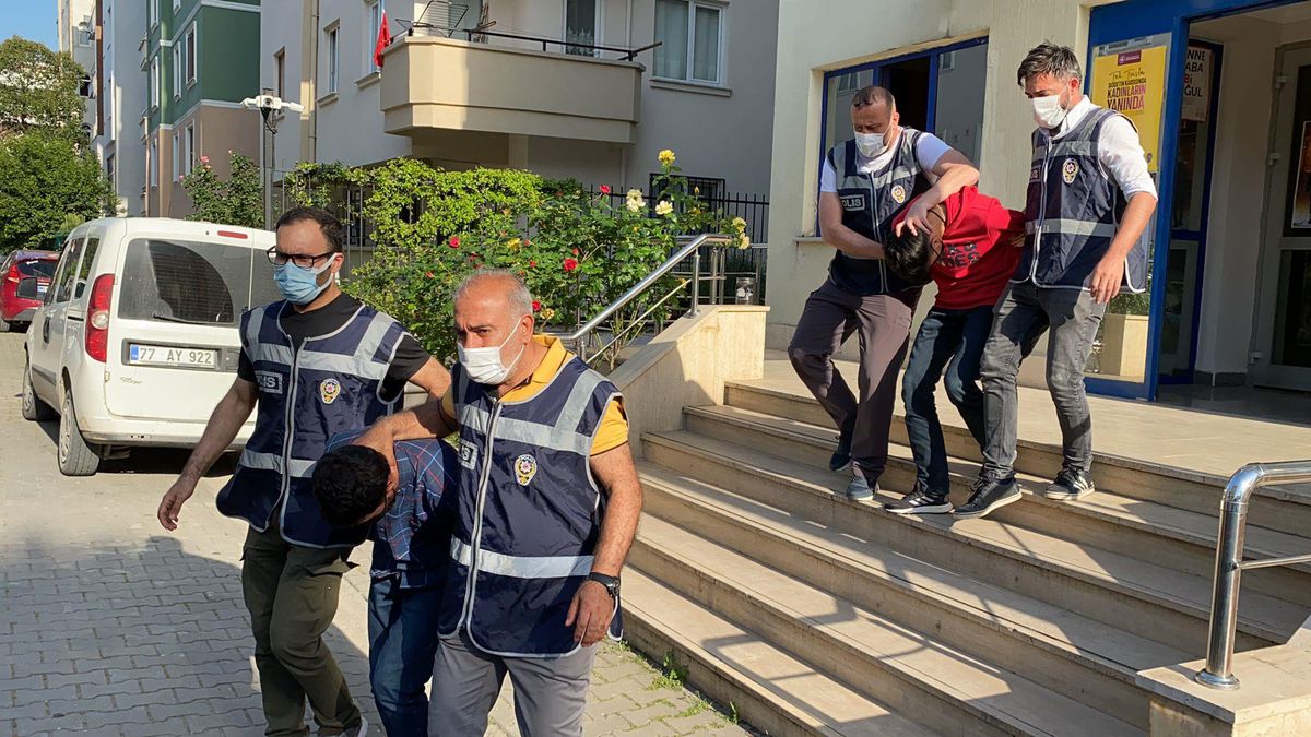 Balıkesir\'de engelli kadını gasbeden zanlılar Yalova\'da yakalandı