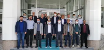 BEÜ Rektörü Elmastaş, BETAV yönetim kurulu üyeleriyle bir araya geldi