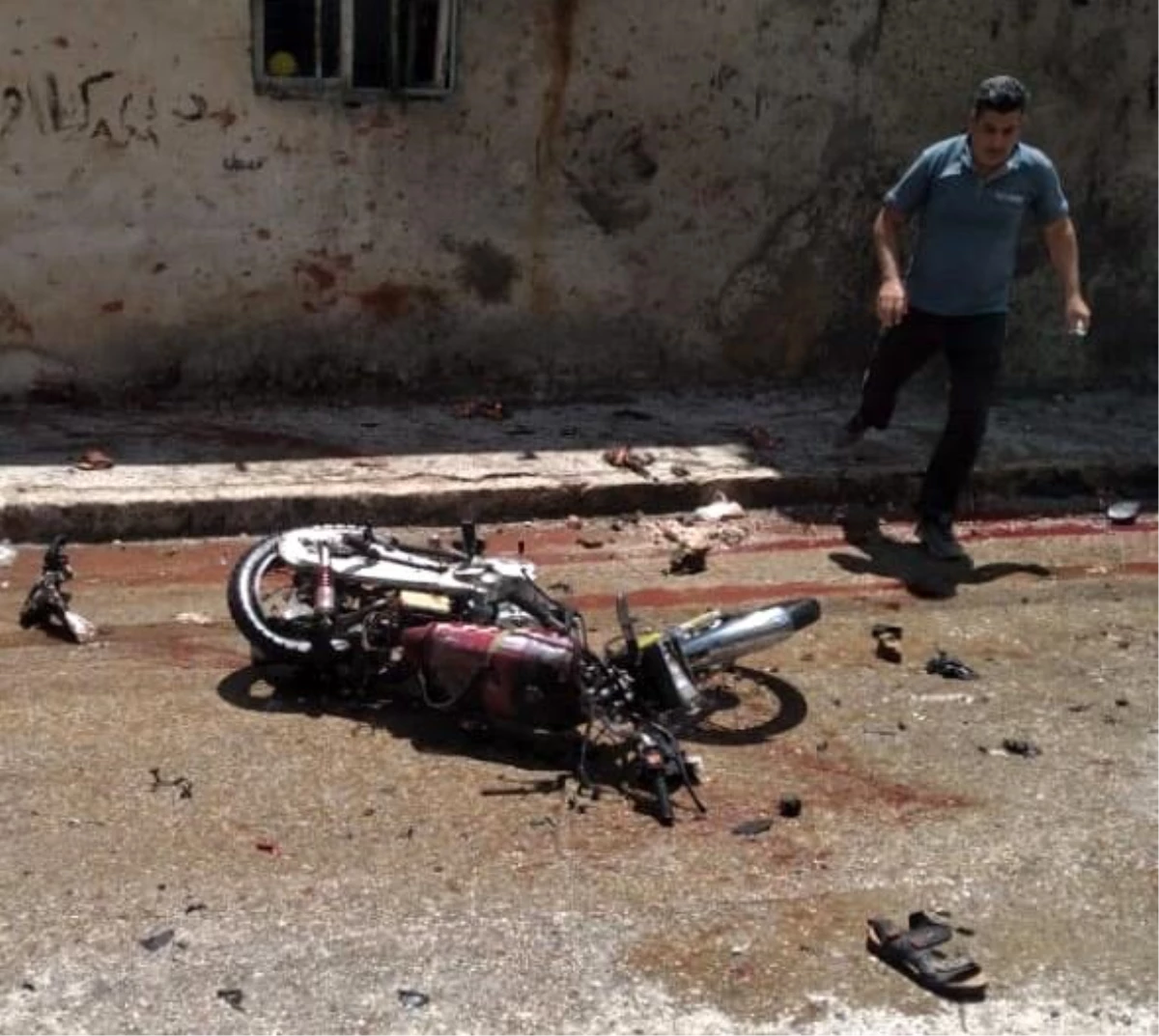 Cerablus\'ta bomba yüklü motosiklet patladı: 3 ölü