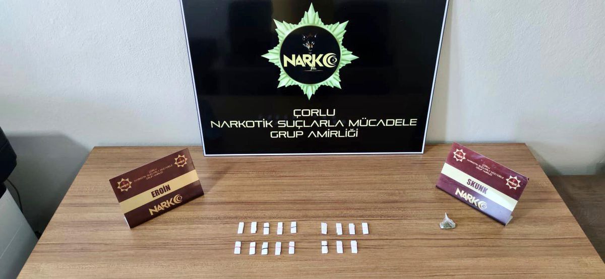 Çorlu\'da polis uyuşturucuya geçit vermiyor