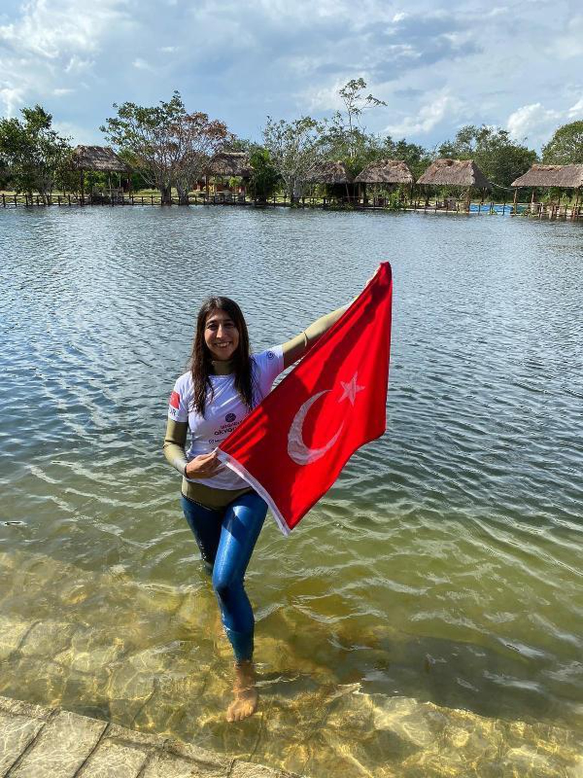 Dalış rekortmeni Fatma Uruk: Bir dünya rekoru denemesi daha yapmak istiyorum
